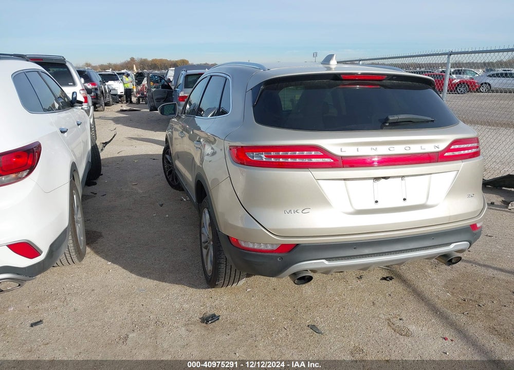 2017 LINCOLN MKC SELECT VIN: 5LMCJ2C93HUL71134