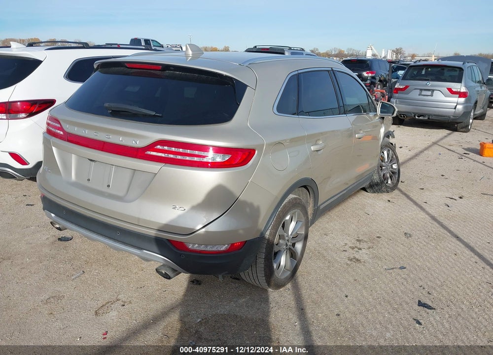 2017 LINCOLN MKC SELECT VIN: 5LMCJ2C93HUL71134