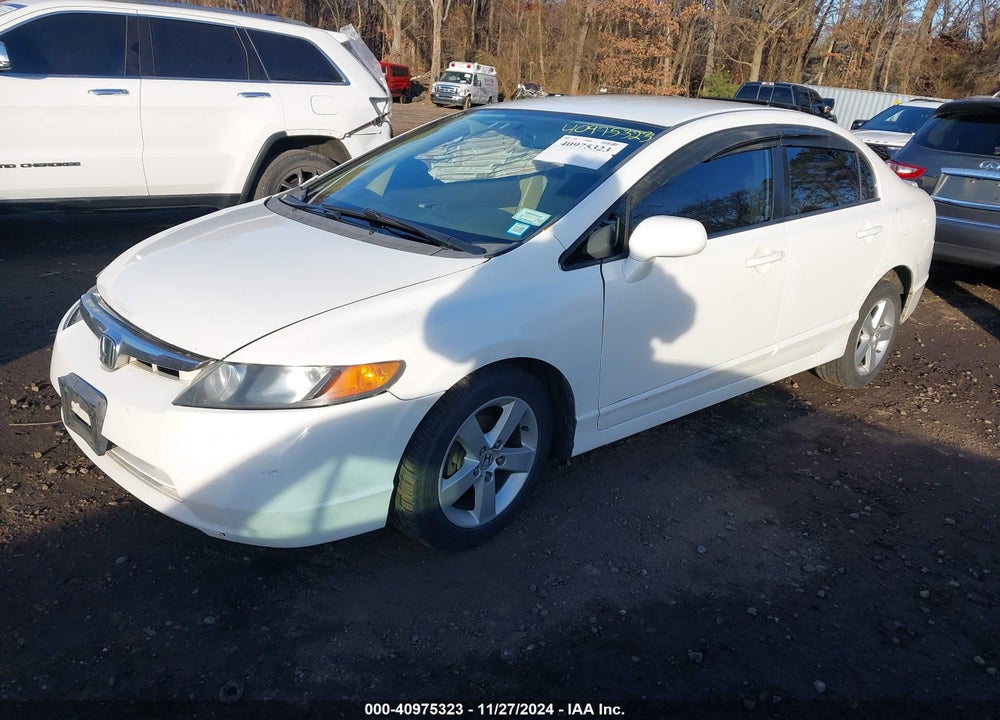 2008 HONDA CIVIC LX VIN: 2HGFA16578H509947