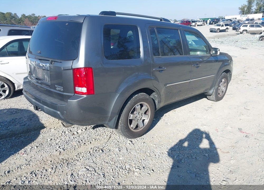 2010 HONDA PILOT TOURING VIN: 5FNYF4H86AB038760