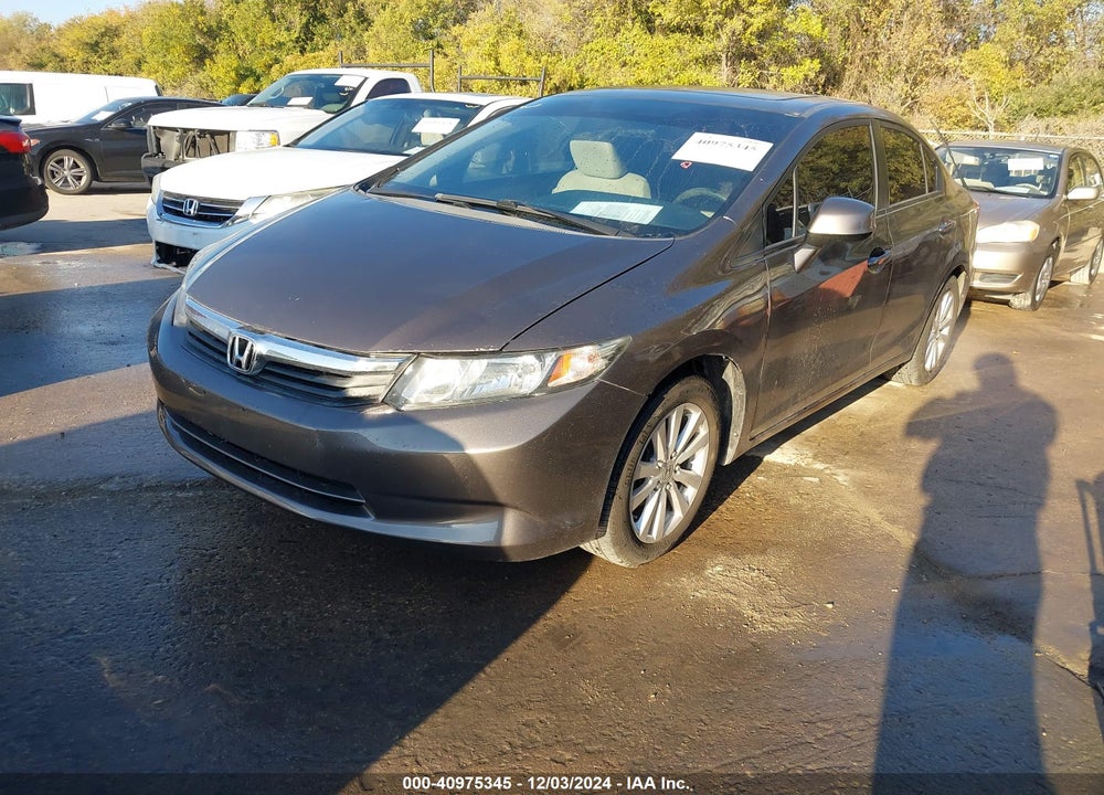 2012 HONDA CIVIC EX VIN: 2HGFB2F81CH534946