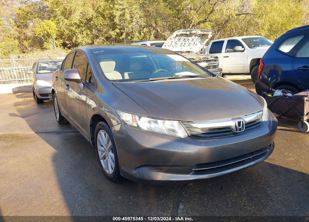 2012 HONDA CIVIC EX VIN: 2HGFB2F81CH534946