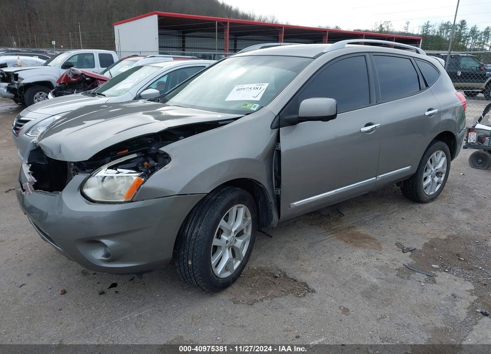 2012 NISSAN ROGUE SV W/SL PKG VIN: JN8AS5MV3CW417989