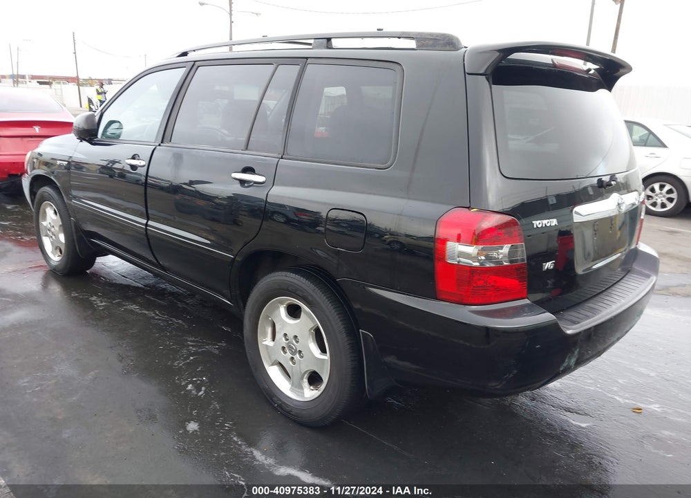 2007 TOYOTA HIGHLANDER SPORT V6 VIN: JTEGP21A870137903