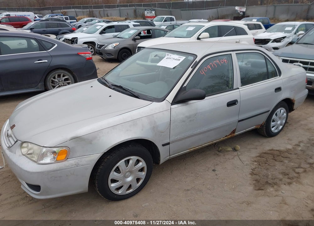 2001 TOYOTA COROLLA CE VIN: 2T1BR12E21C415504