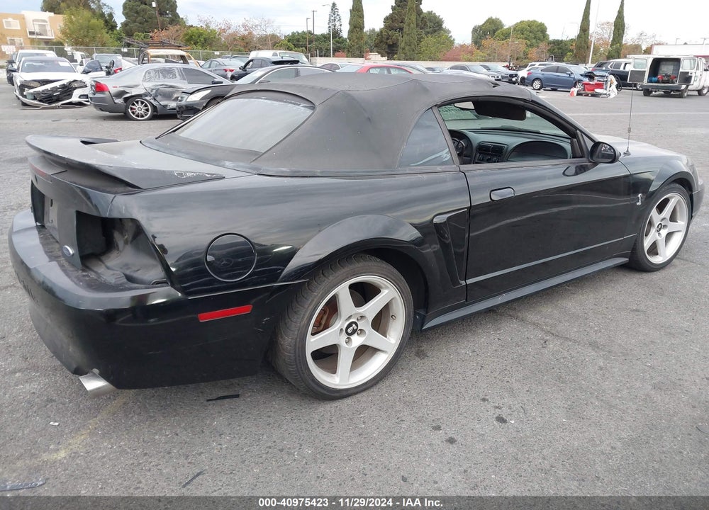 1999 FORD MUSTANG COBRA VIN: 1FAFP46VXXF182822