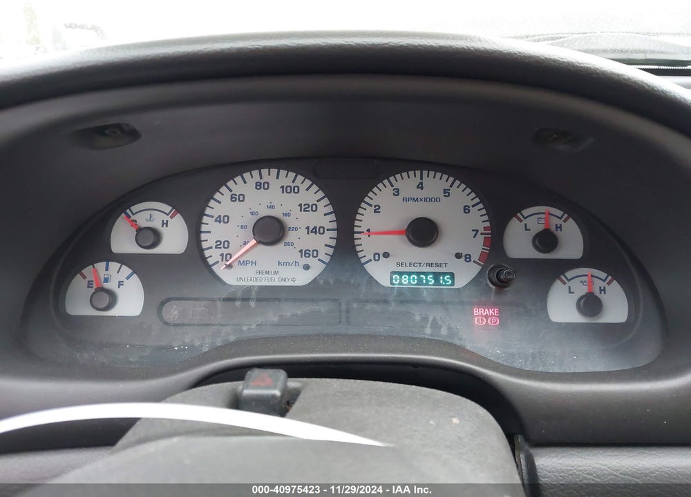 1999 FORD MUSTANG COBRA VIN: 1FAFP46VXXF182822