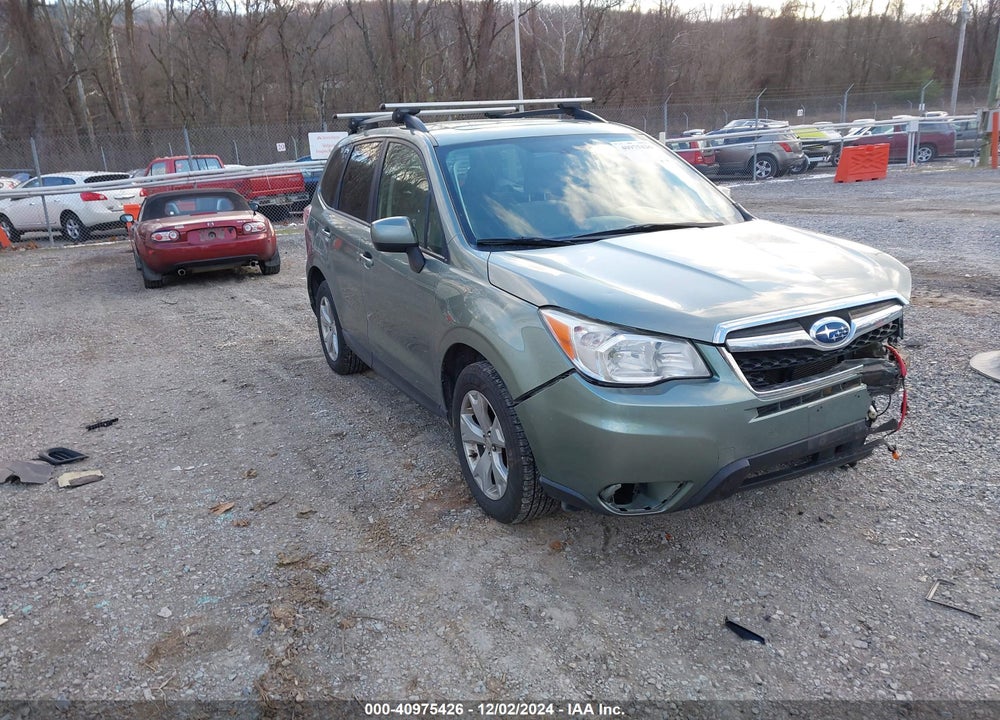 2015 SUBARU FORESTER 2.5I PREMIUM VIN: JF2SJADC0FH503250