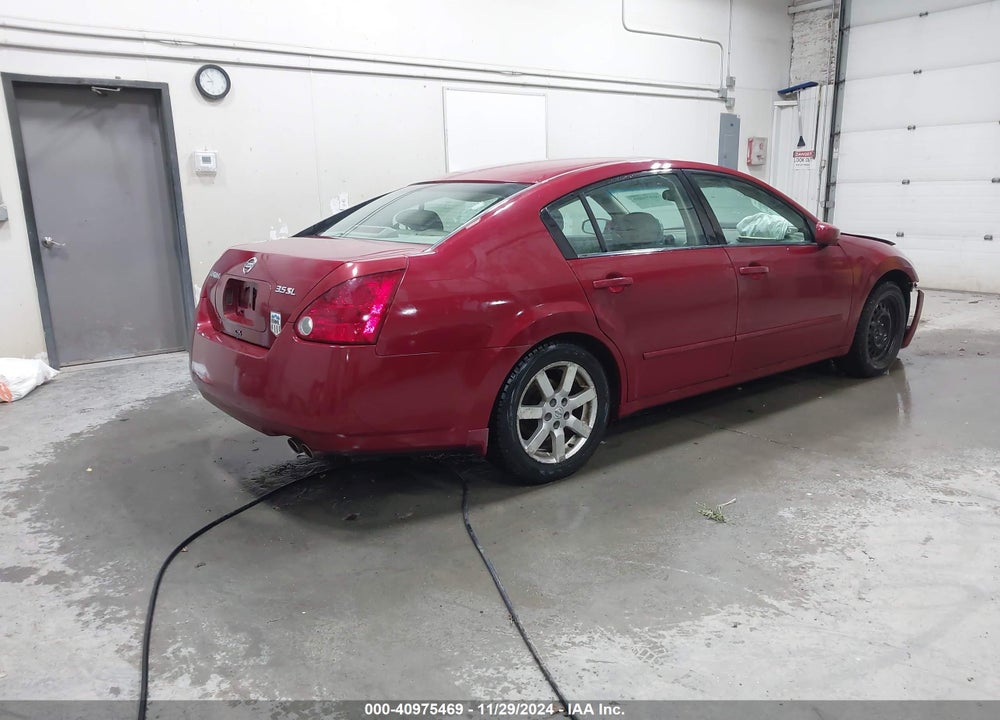 2004 NISSAN MAXIMA 3.5 SL VIN: 1N4BA41EX4C858030