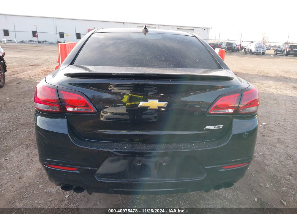 2016 CHEVROLET SS VIN: 6G3F25RW7GL207067