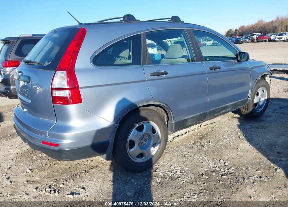 2010 HONDA CR-V LX VIN: 5J6RE4H35AL044648