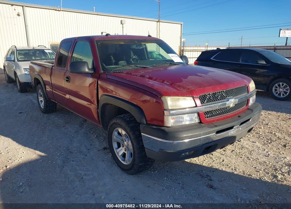 2005 CHEVROLET SILVERADO 1500 Z71 VIN: 2GCEK19T551232589