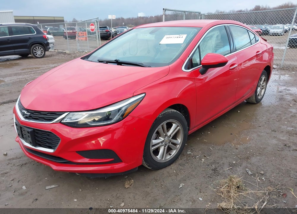 2017 CHEVROLET CRUZE LT AUTO VIN: 1G1BE5SM2H7188166