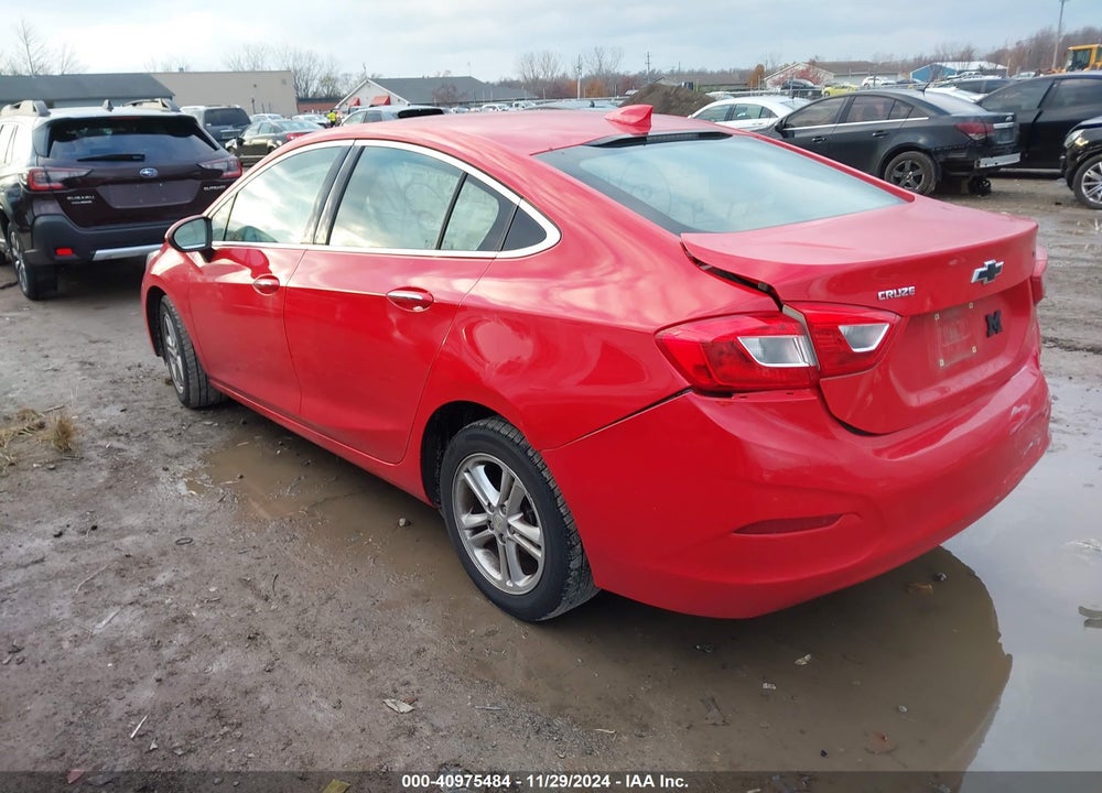 2017 CHEVROLET CRUZE LT AUTO VIN: 1G1BE5SM2H7188166