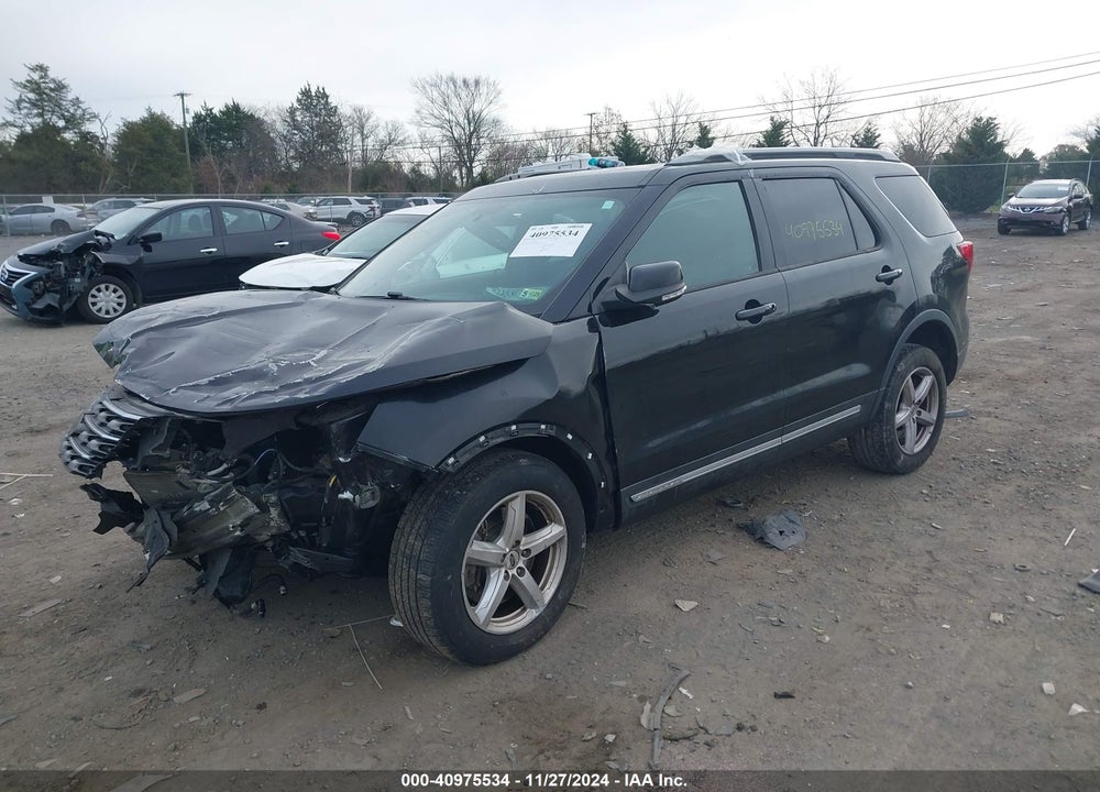 2017 FORD EXPLORER XLT VIN: 1FM5K8D81HGD96596