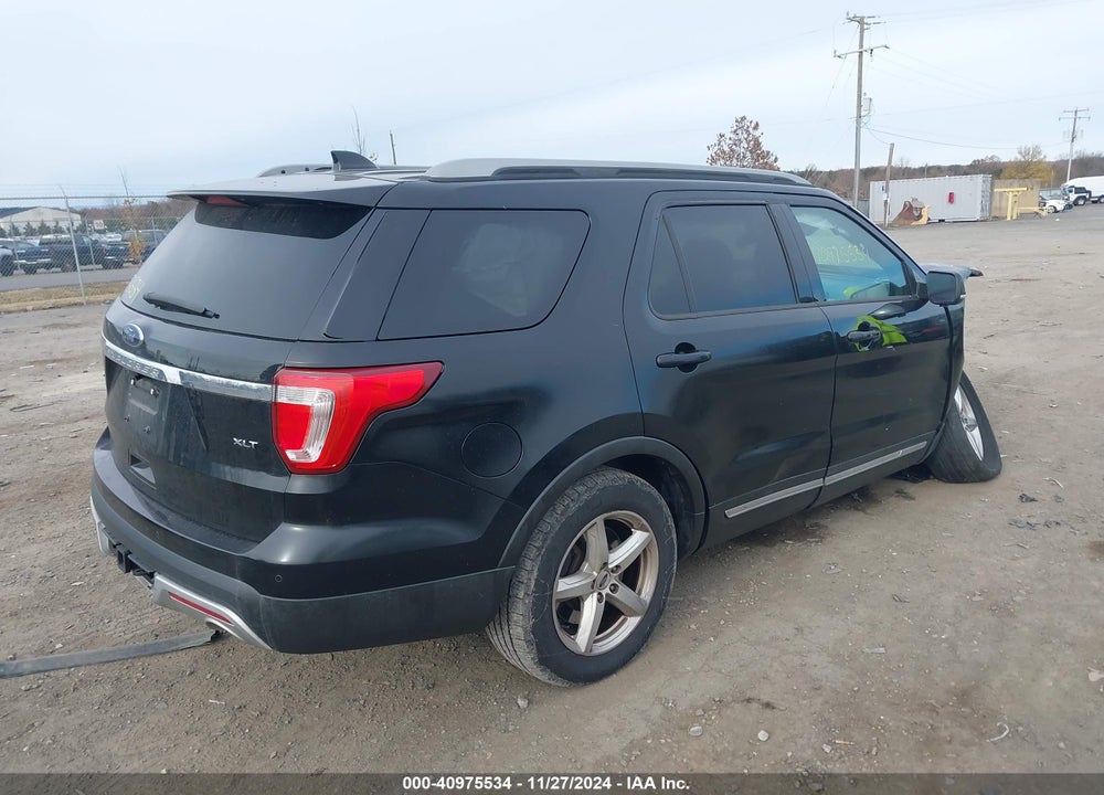 2017 FORD EXPLORER XLT VIN: 1FM5K8D81HGD96596