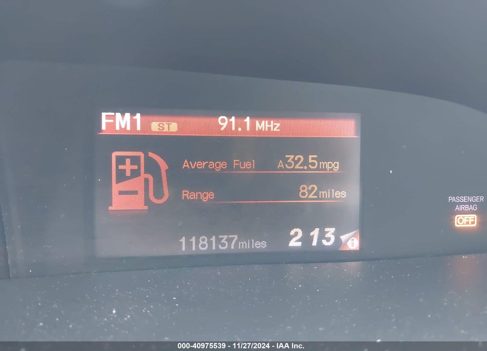 2012 HONDA CIVIC VIN: 19XFB2F51CE025018