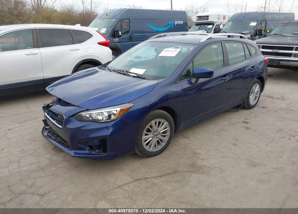 2018 SUBARU IMPREZA 2.0I PREMIUM VIN: 4S3GTAB61J3718816