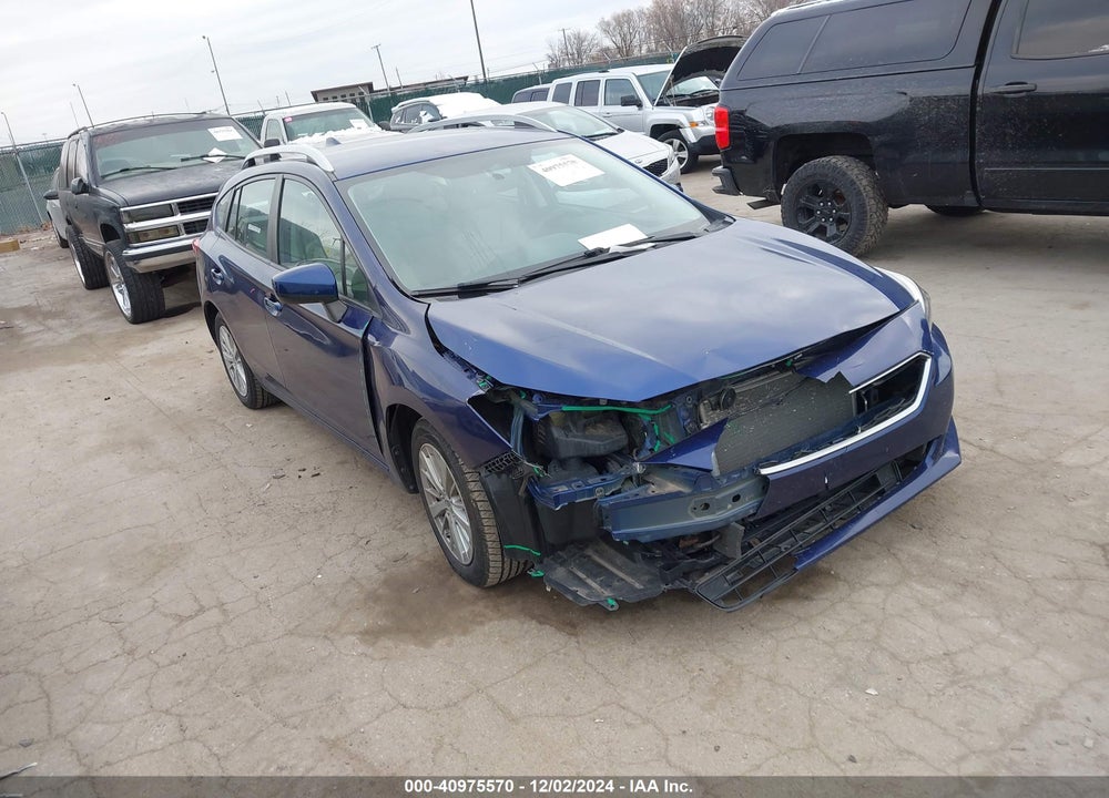 2018 SUBARU IMPREZA 2.0I PREMIUM VIN: 4S3GTAB61J3718816