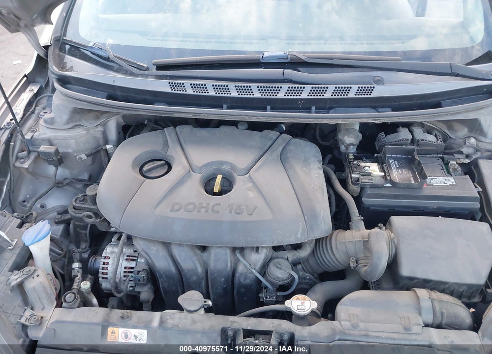 2014 HYUNDAI ELANTRA SE VIN: 5NPDH4AE6EH514327