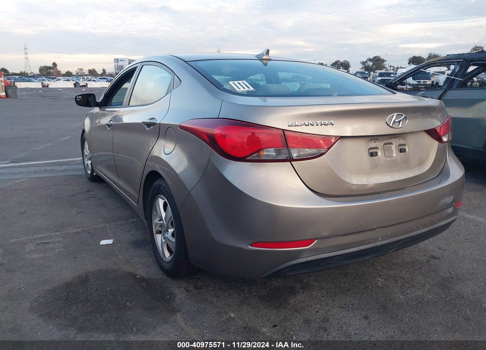 2014 HYUNDAI ELANTRA SE VIN: 5NPDH4AE6EH514327