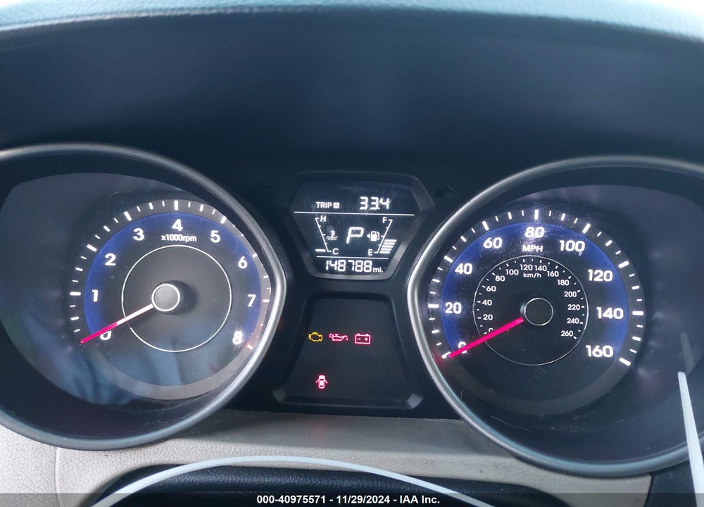 2014 HYUNDAI ELANTRA SE VIN: 5NPDH4AE6EH514327