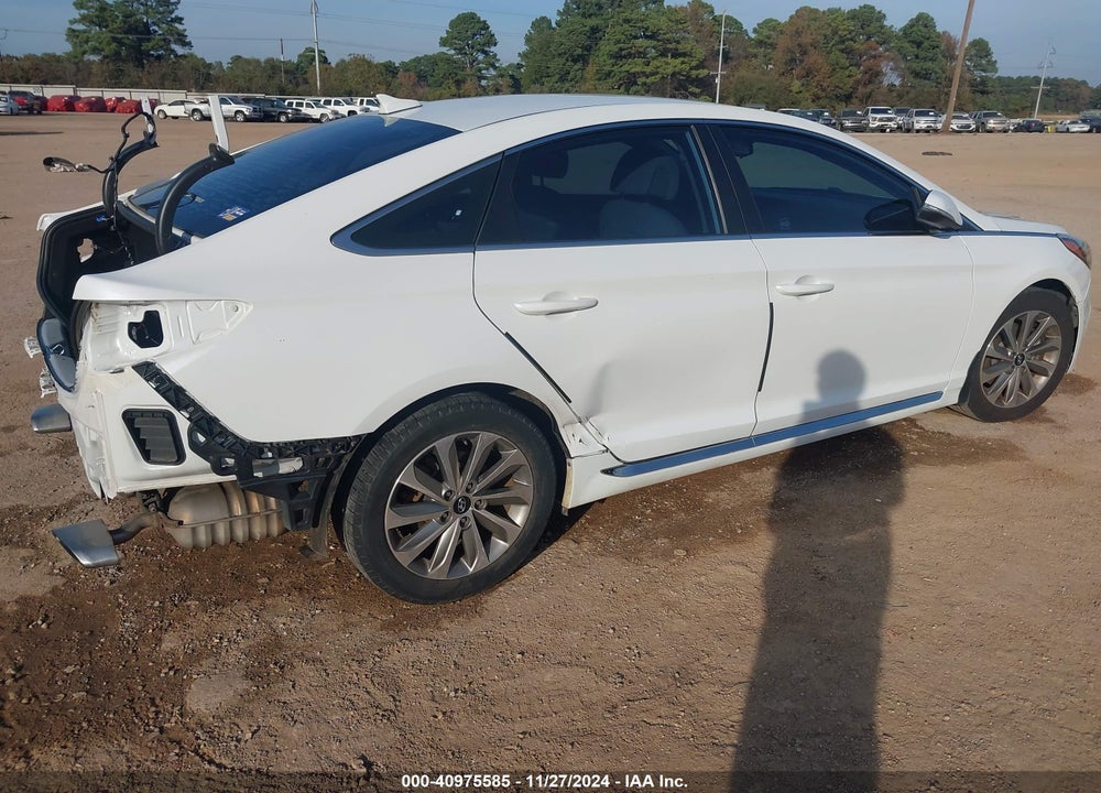 2017 HYUNDAI SONATA SPORT VIN: 5NPE34AF1HH465439