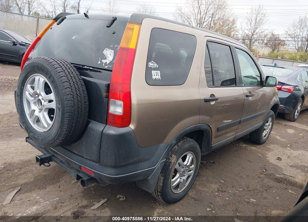 2003 HONDA CR-V EX VIN: SHSRD78813U160255
