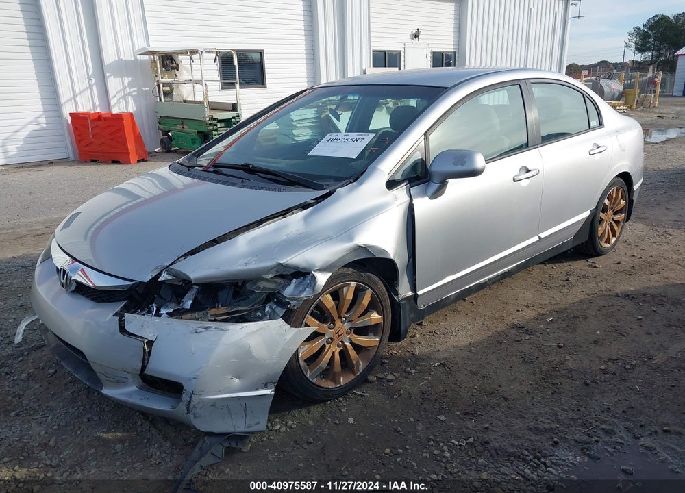 2009 HONDA CIVIC LX VIN: 1HGFA16599L009552