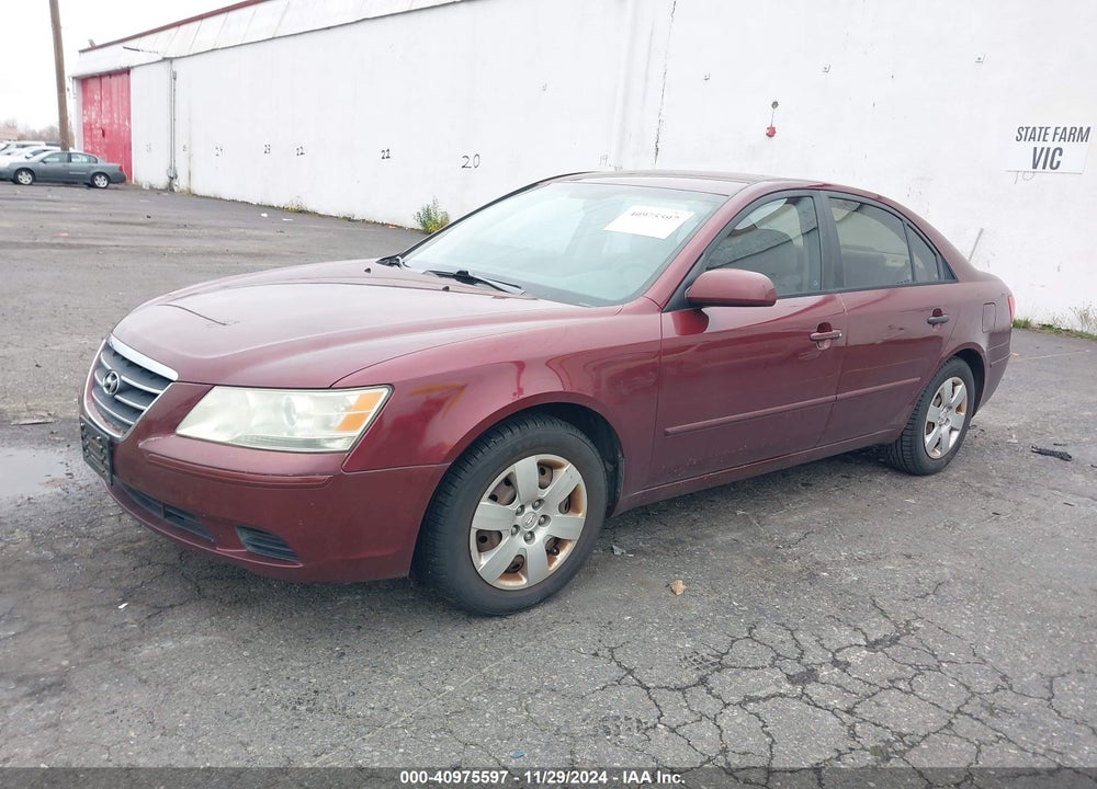 2009 HYUNDAI SONATA GLS VIN: 5NPET46C29H553156