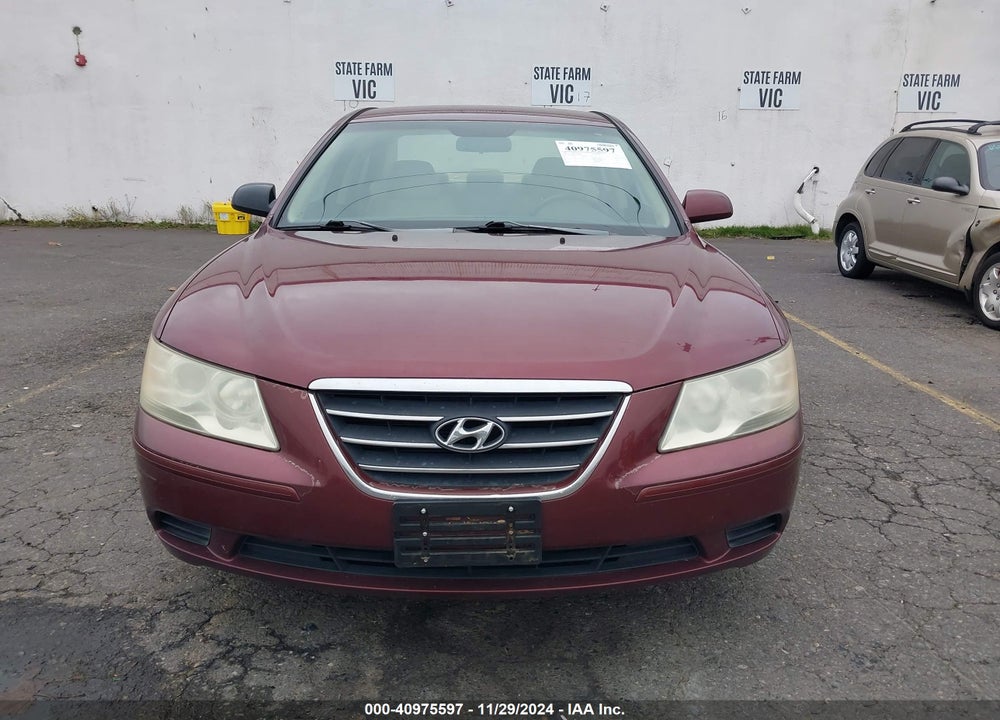 2009 HYUNDAI SONATA GLS VIN: 5NPET46C29H553156
