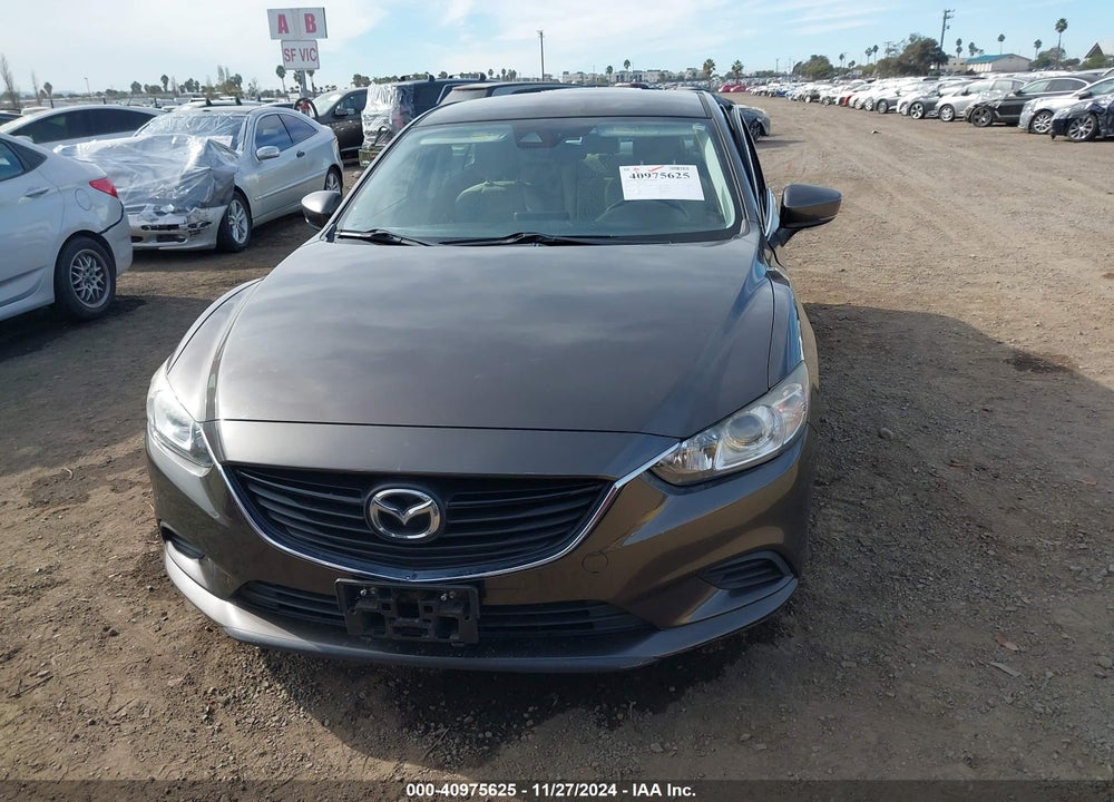 2017 MAZDA 6 TOURING VIN: JM1GL1V54H1155477