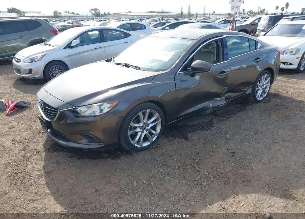 2017 MAZDA 6 TOURING VIN: JM1GL1V54H1155477