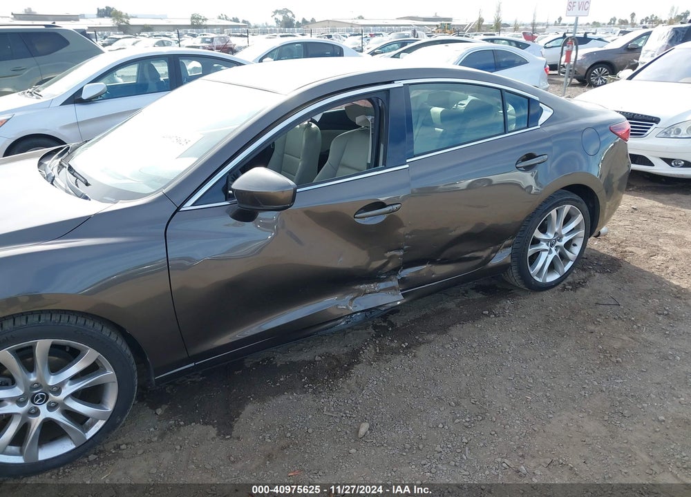 2017 MAZDA 6 TOURING VIN: JM1GL1V54H1155477