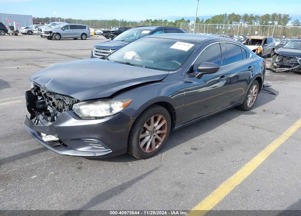 2016 MAZDA 6 I TOURING VIN: JM1GJ1V50G1485265