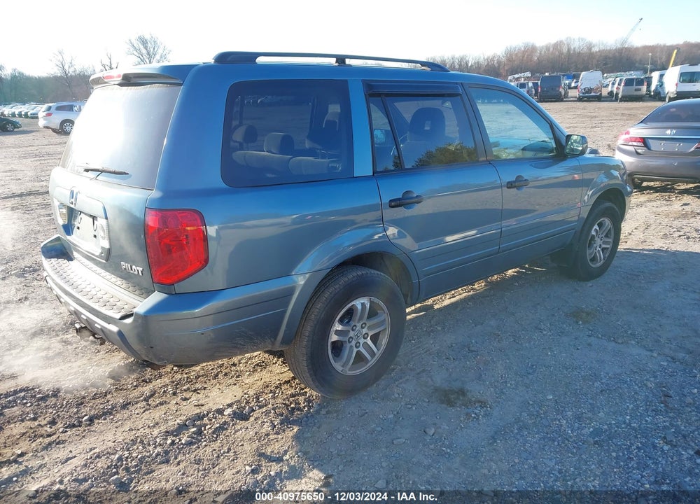 2005 HONDA PILOT EX VIN: 2HKYF184X5H517055