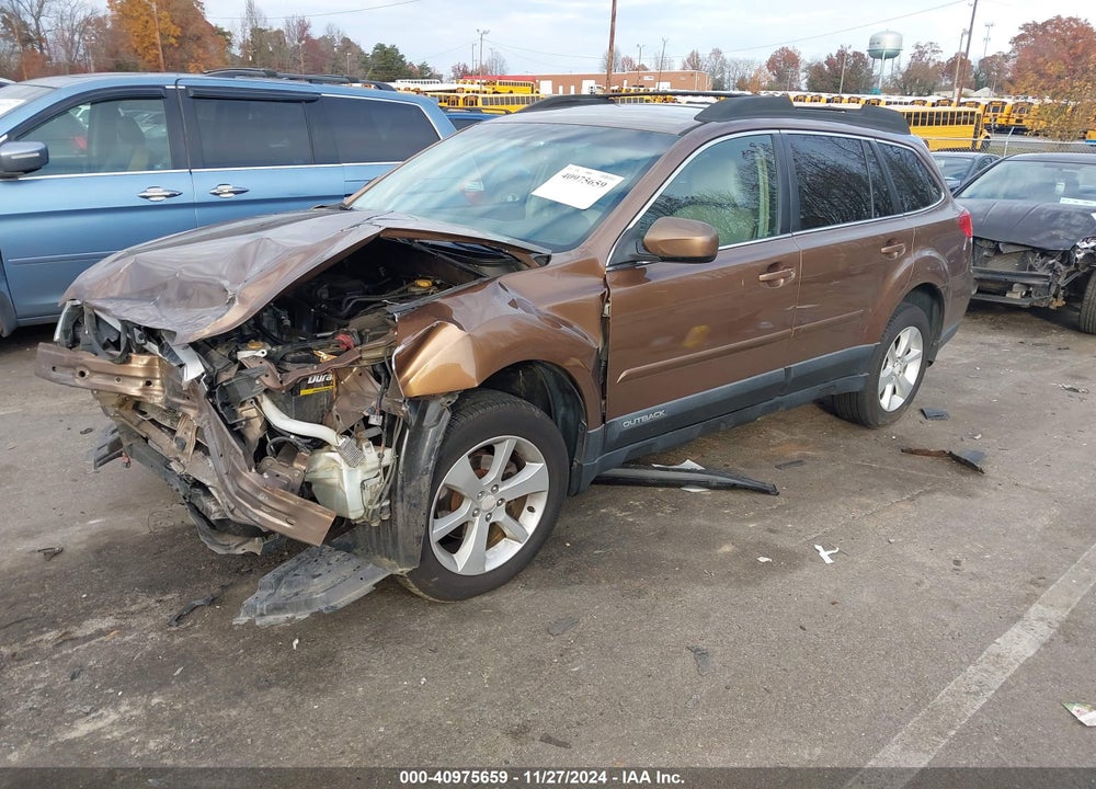 2013 SUBARU OUTBACK 2.5I PREMIUM VIN: 4S4BRCCC0D3299737