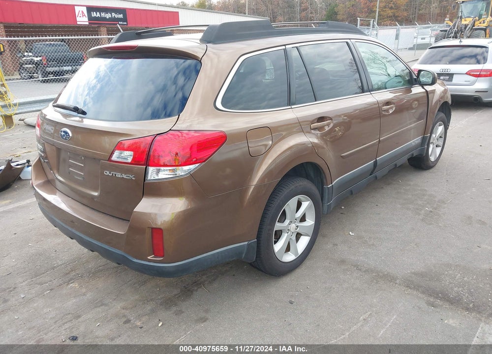 2013 SUBARU OUTBACK 2.5I PREMIUM VIN: 4S4BRCCC0D3299737