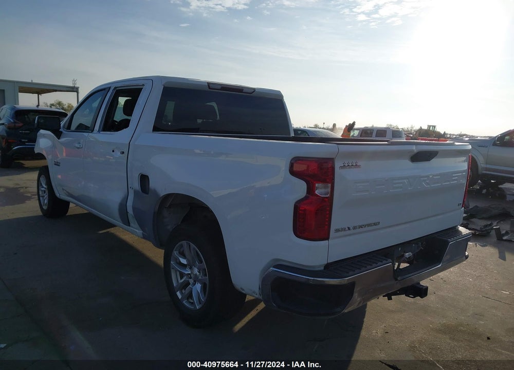 2021 CHEVROLET SILVERADO 1500 2WD SHORT BED LT VIN: 3GCPWCEKXMG127543
