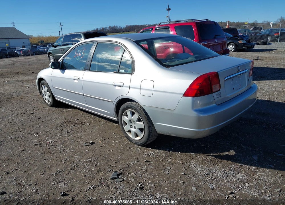2002 HONDA CIVIC EX VIN: 1HGES267X2L022199