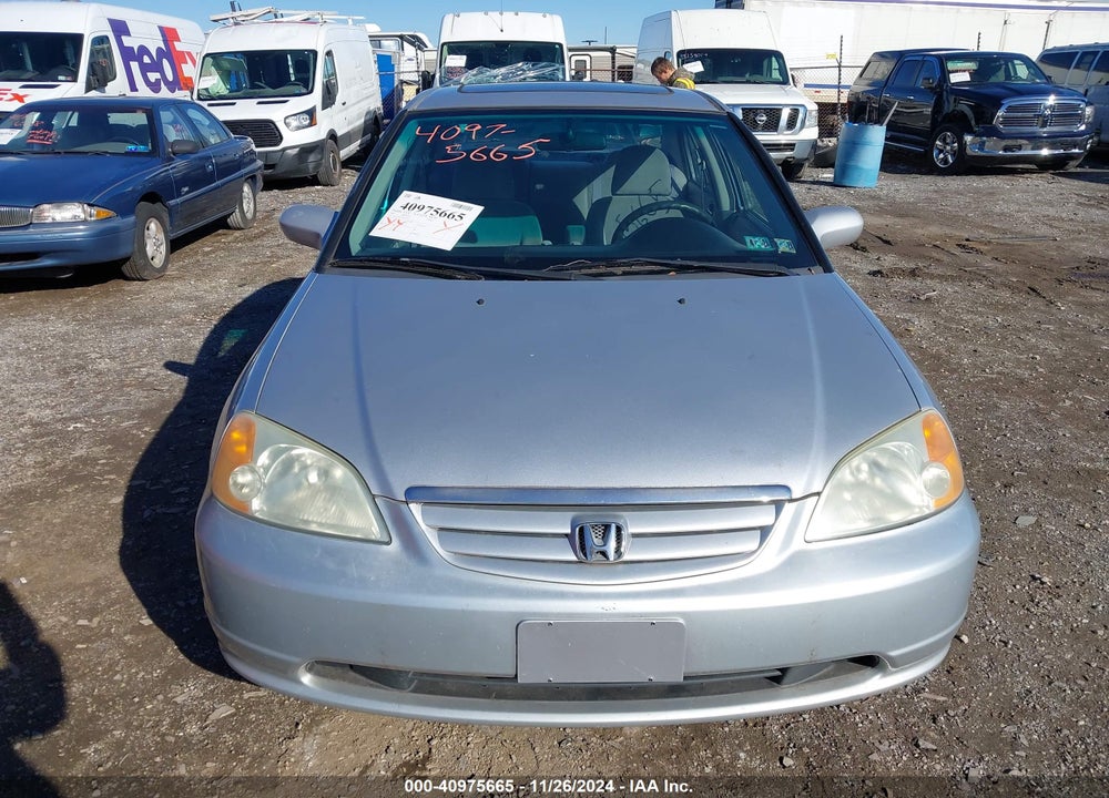 2002 HONDA CIVIC EX VIN: 1HGES267X2L022199