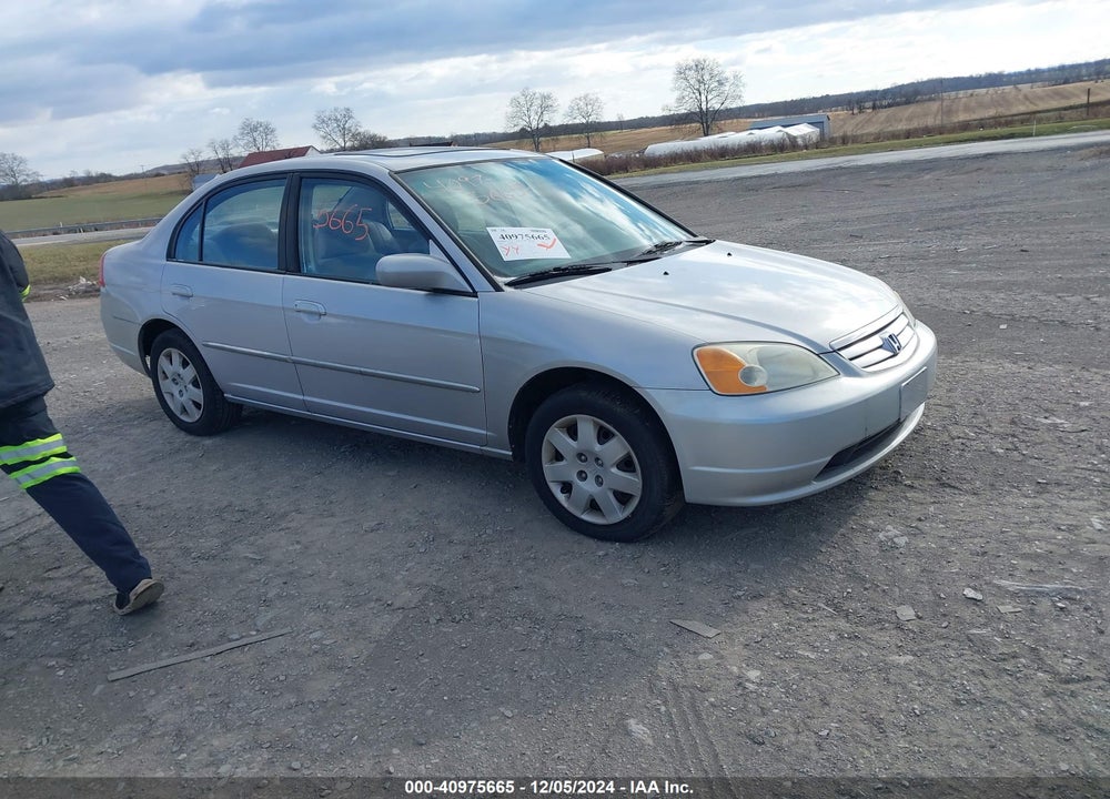 2002 HONDA CIVIC EX VIN: 1HGES267X2L022199