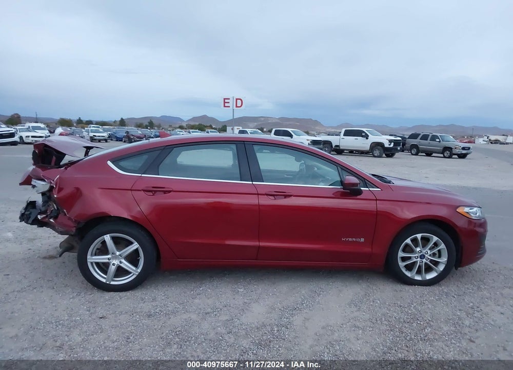 2019 FORD FUSION HYBRID VIN: 3FA6P0LU9KR210870