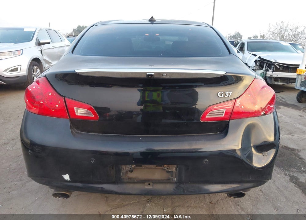 2011 INFINITI G37 JOURNEY VIN: JN1CV6AP2BM504268