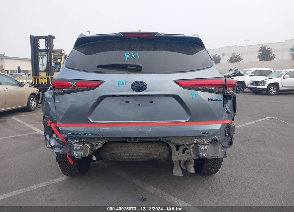 2021 TOYOTA HIGHLANDER HYBRID XLE VIN: 5TDHARAH7MS011850