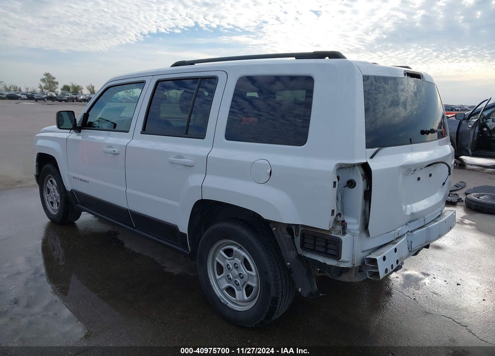 2017 JEEP PATRIOT SPORT FWD VIN: 1C4NJPBB0HD121206