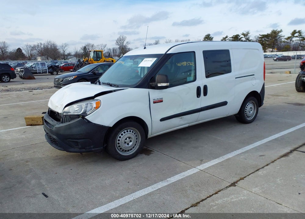 2016 RAM PROMASTER CITY TRADESMAN VIN: ZFBERFAT8G6C46136