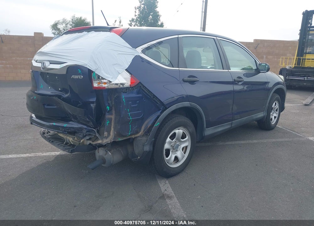 2015 HONDA CR-V LX VIN: 5J6RM4H31FL052952