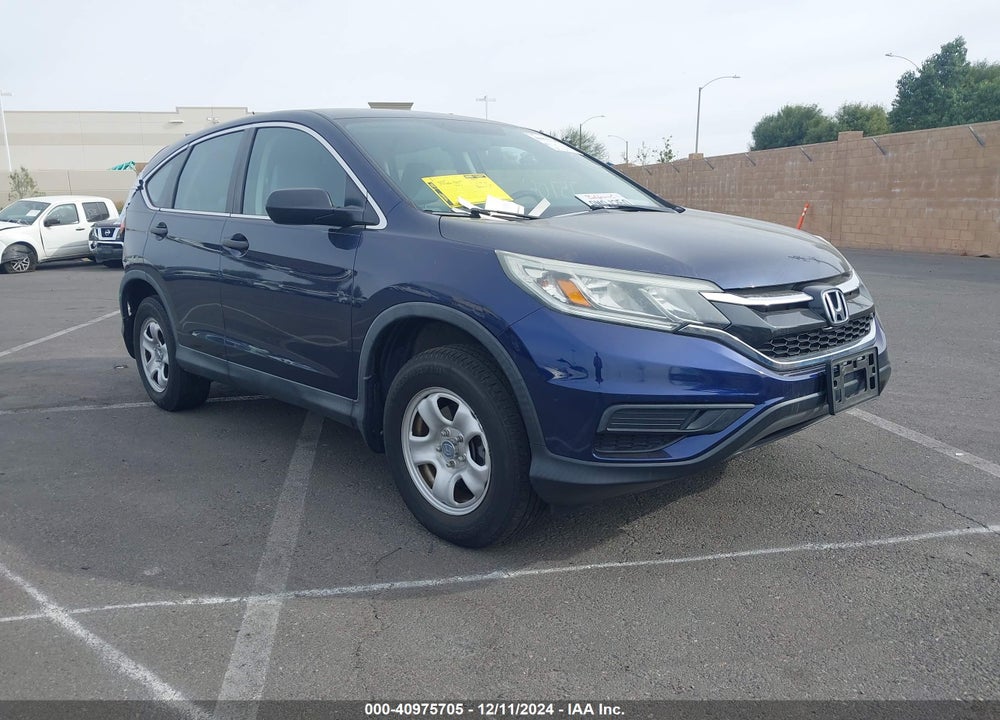 2015 HONDA CR-V LX VIN: 5J6RM4H31FL052952