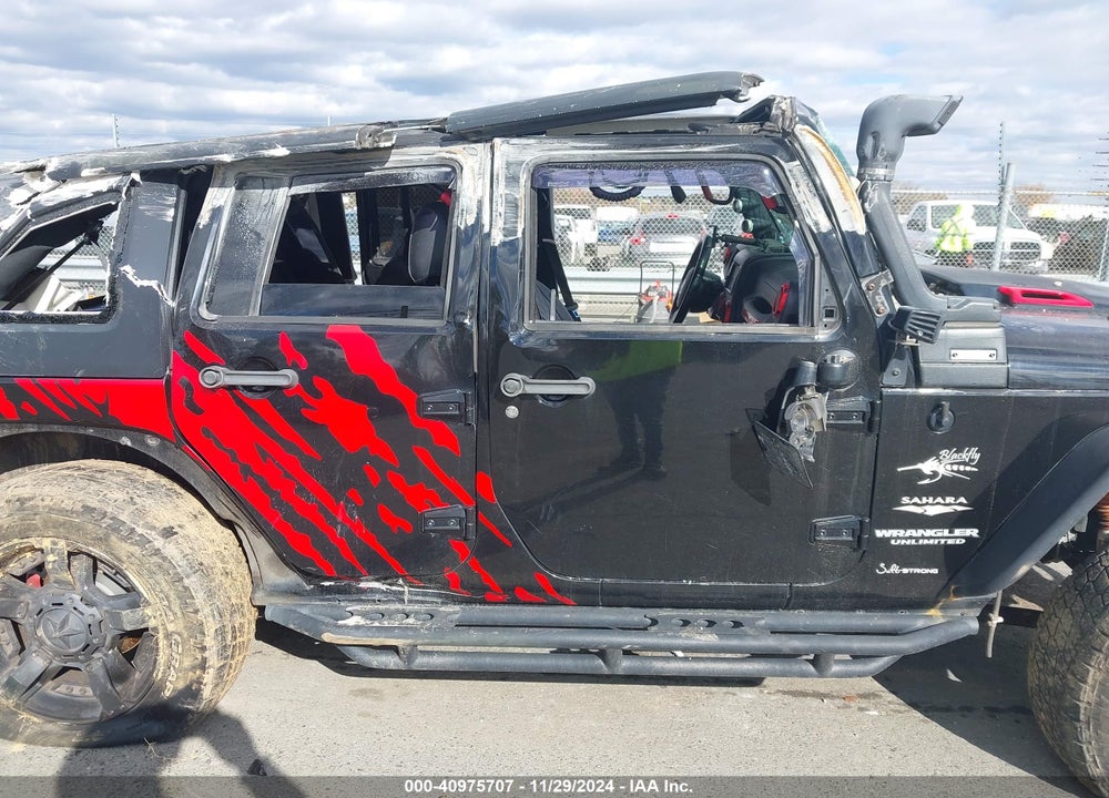 2012 JEEP WRANGLER UNLIMITED SAHARA VIN: 1C4BJWEG1CL117541
